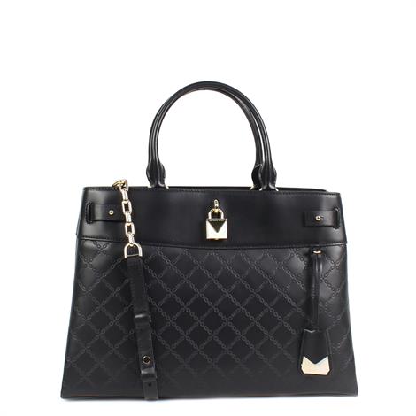 michael kors gramercy large leather satchel