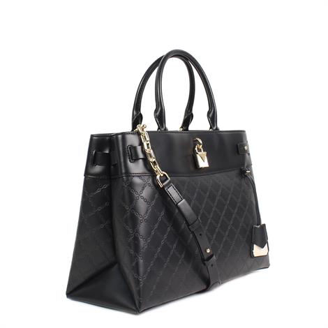 michael kors gramercy large leather satchel