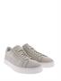santoni nubuck low top sneaker