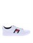 tommy hilfiger flag detail leather