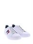 tommy hilfiger flag detail leather
